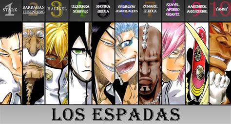 The 10 Espada in Bleach - MyAnimeList.net