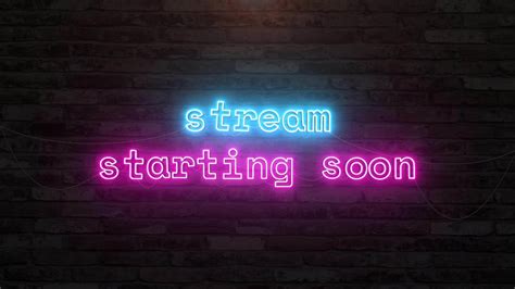 Stream Starting Soon Background