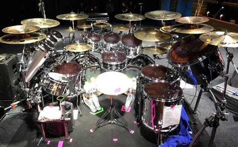 Mike Portnoy Drum Set | Drums, Drum set, Music instruments