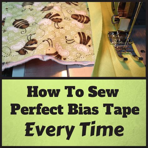 How To Sew Perfect Bias Tape Every Time | Bias tape, Sewing hacks, Sewing for beginners diy