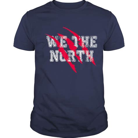 We Are The North Basketball Tshirt Unisex T Shirt Navy M | Zilem