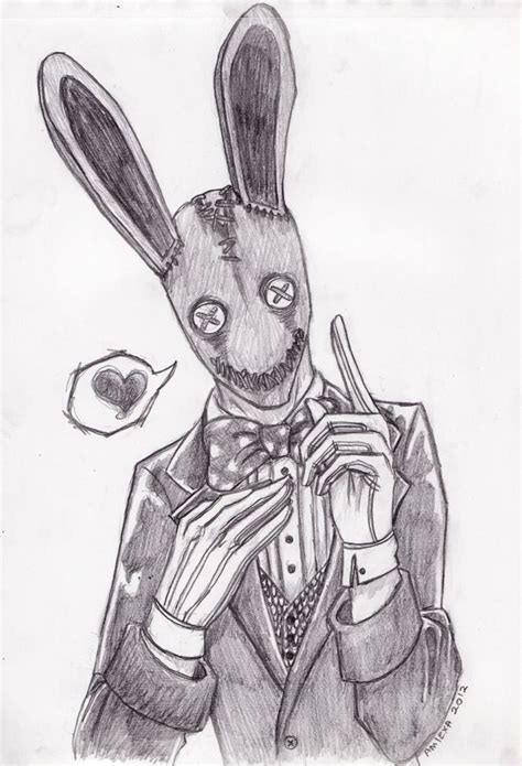 bunnyman - Google Search | Bunny art, Drawings, Horror art