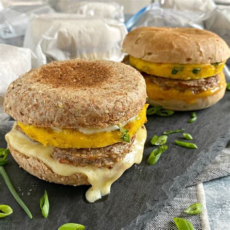 Make-Ahead Freezer Breakfast Sandwiches