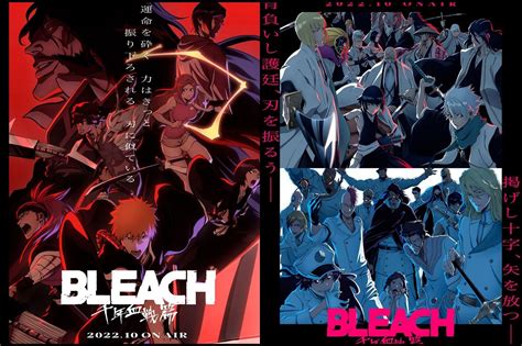 Bleach: Thousand-Year Blood War anime reveals new key visuals, famous ...