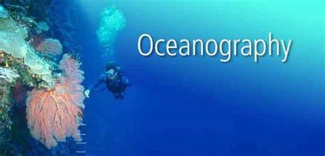 Oceanography