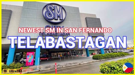 SM CITY TELABASTAGAN San Fernando Pampanga Mall Walking Tour Philippines 4K - YouTube