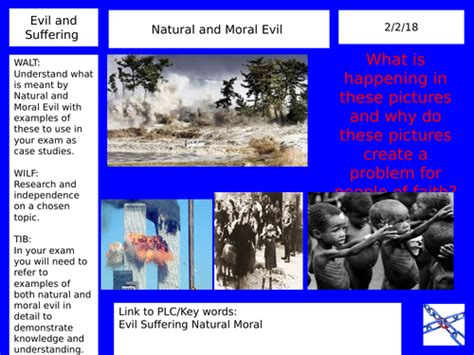 Natural and Moral Evil AQA A Level RE | Teaching Resources