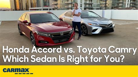 Honda Accord vs. Toyota Camry | Midsize Sedan Comparison | Which Sedan ...