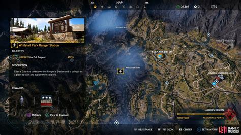 Whitetail Park Ranger Station - Whitetail Mountains - Cult Outposts | Far Cry 5 | Gamer Guides®