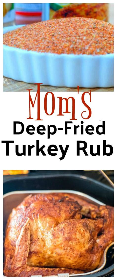 Mom's Deep Fried Turkey Rub | Recipe | Turkey rub recipes, Fried turkey, Deep fried turkey