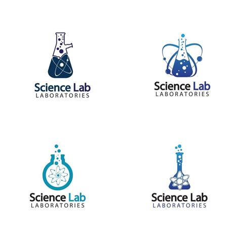 Science Lab logo 2472778 Vector Art at Vecteezy