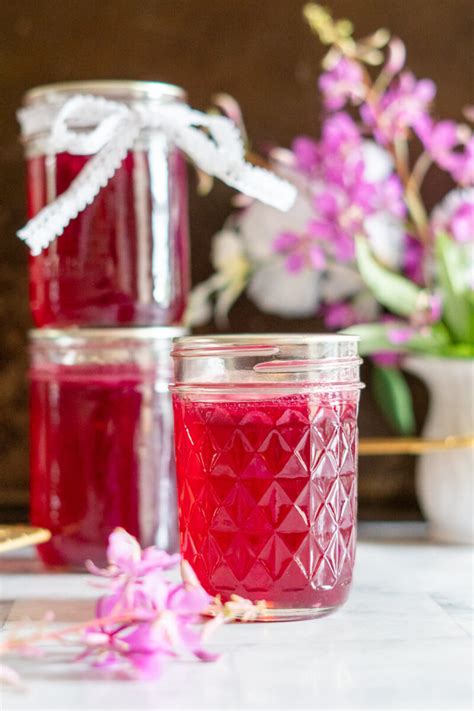 Easy Fireweed Jelly Recipe | Boreal Bloom Homestead