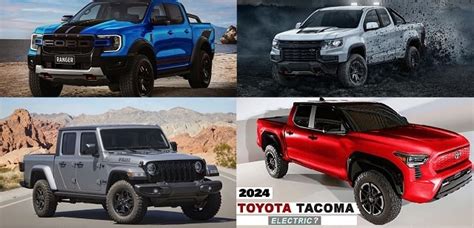 Best Midsize Trucks For The 2023 and 2024 Model Years - Cool Pickup Trucks