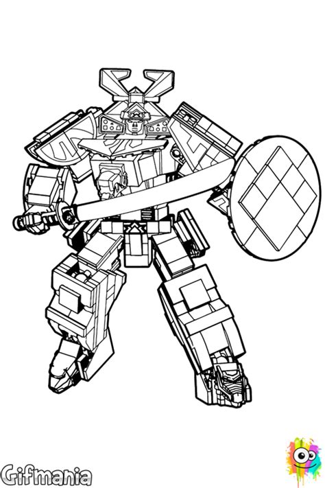 Megazord Coloring Pages Coloring Pages