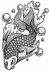 Fish coloring Pages To Print For Free  Kids Coloring sketch template