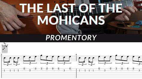 The Last of the Mohicans Theme | Chords & Melody | Guitar TAB - YouTube