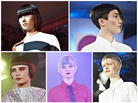 Sassoon hairstyles based on the bob