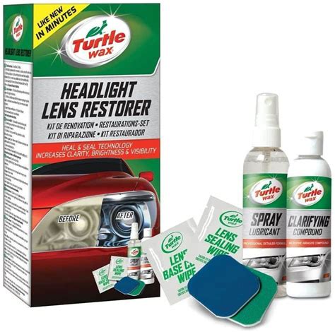 Turtle Wax Headlight Restorer Instructions - carwitter