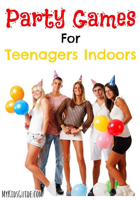 Party Games For Teenagers Indoors | Teenage party games, Diy party games, Indoor party games