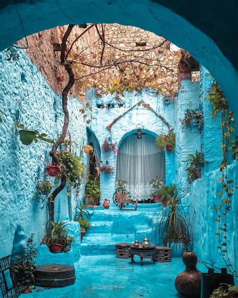 The blue pearl of Morocco - Chefchaouen : r/CozyPlaces