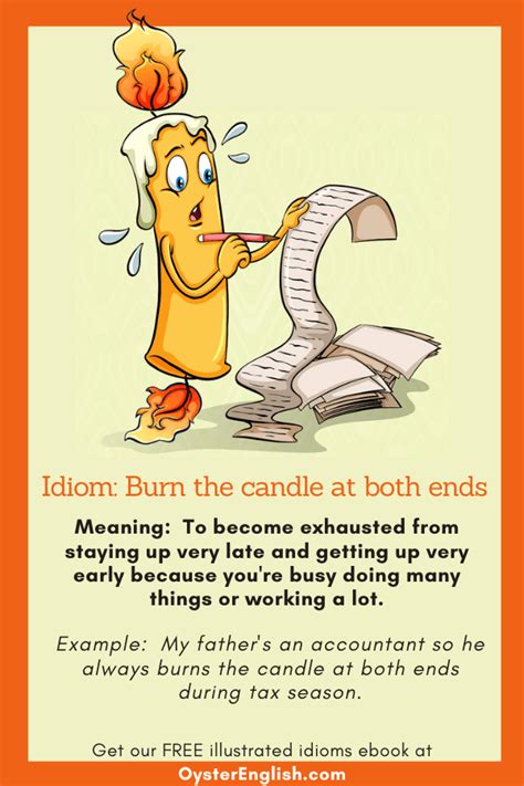 Meaning of Burn the Candle at Both Ends