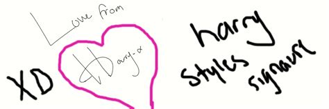 Harry Styles Signature by Wolfandanimedrawer on DeviantArt