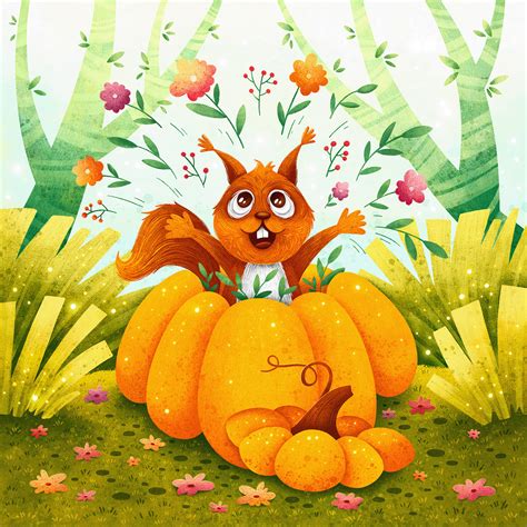 Autumn Character Design on Behance