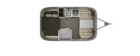 Sport 16RB Floor Plan | Travel Trailers | Airstream