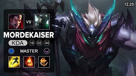 Mordekaiser vs Darius Top - EUW Master - Patch 12.23 Season 12 - YouTube