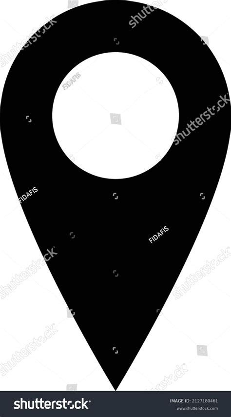 Maps Point Icon Symbol Design Vector Stock Vector (Royalty Free ...