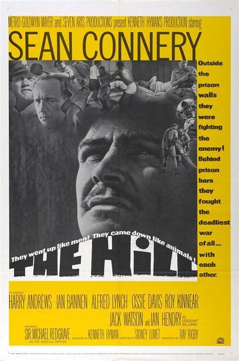 The Hill (1965) - Posters — The Movie Database (TMDB)