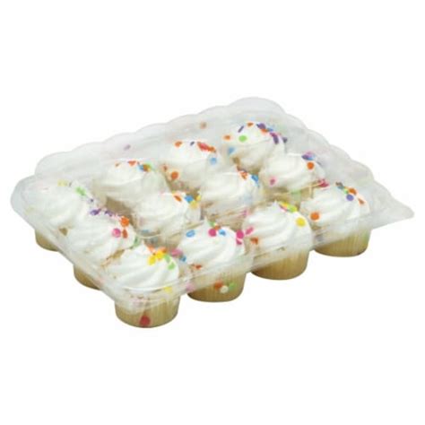 Harris Teeter™ Mini Vanilla Cupcakes, 12 ct - Harris Teeter