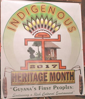 Packed programme for Amerindian Heritage Month 2017 | Guyana Times