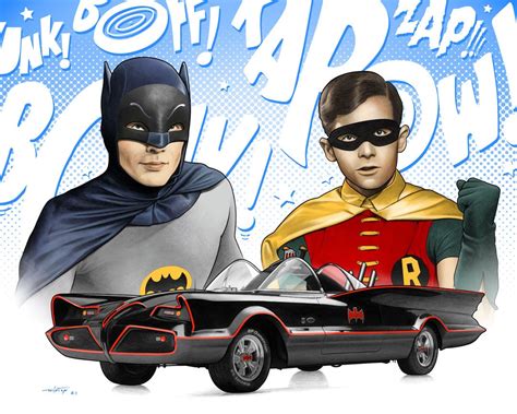 Limited Edition Print: Batman & Robin 1966 - Etsy