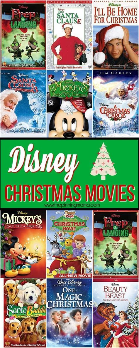 Disney Christmas Movies • The Pinning Mama | Disney christmas movies, Christmas movies