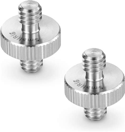 Buy SMALLRIG1/4" to 1/4" Male Threaded Screw Adapter Double Head Stud for Camera Cage Monitor ...