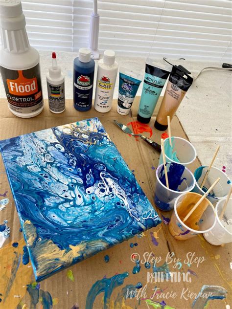 How To Do Acrylic Pouring - Step By Step Tutorial For Beginners