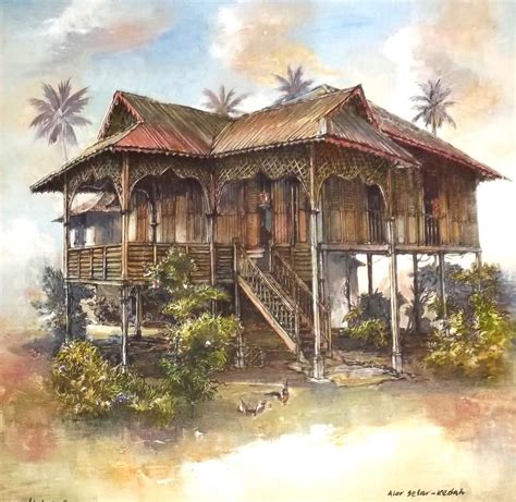 WL FRAMING & ART SDN BHD : Mix Media for Kampung House from States in ...