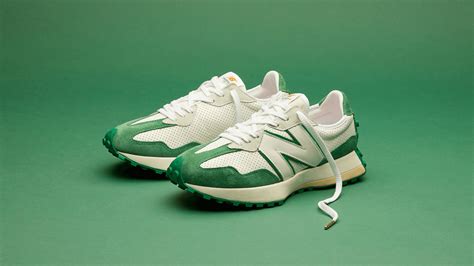 Casablanca x New Balance 327 "White/Green" | SoleSavy