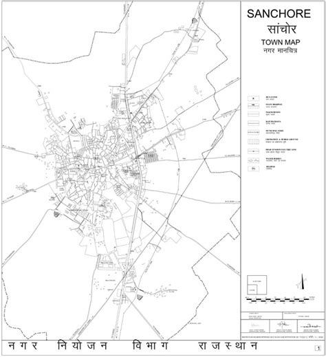 Sanchore Town Map PDF Download - Master Plans India