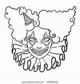 Scary Clown Coloring Pages At GetColoringscom  Free printable sketch template