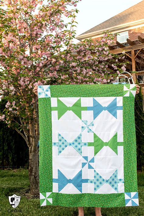New Bow Tie Quilt Pattern - The Polka Dot Chair