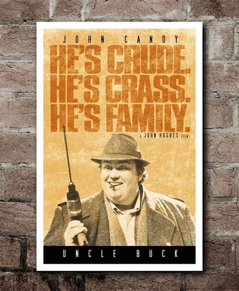 UNCLE BUCK he's Family Quote Poster - Etsy