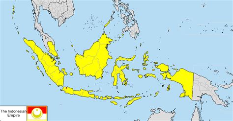 The Indonesian Empire | Kekaisaran Seribu Kepulauan : r/imaginarymaps