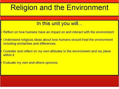 Stewardship | Teaching Resources