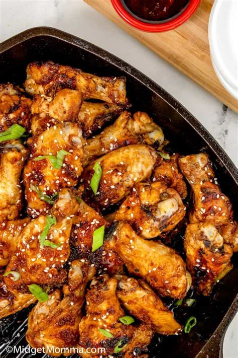 Korean BBQ Grilled Wings Recipe (Easy Grilled wings)