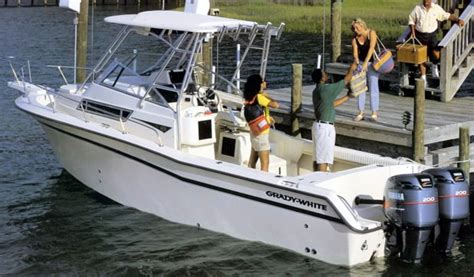 Grady White® Islander-268, 1995:, 1999: Hard-Top brochure-photo, port ...