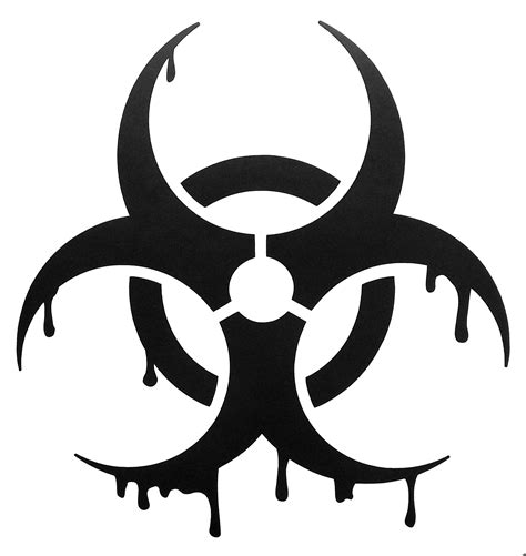 Biohazard Blood Symbol Vinyl Decal Sticker for Window,car,truck,van ...