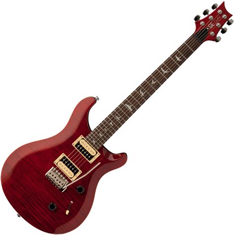 DISC PRS SE Custom 24 Electric Guitar, Black Cherry at Gear4music