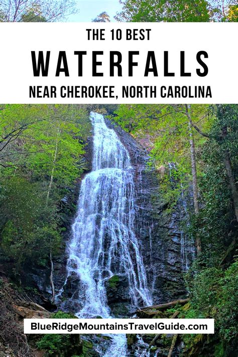 The 10 Best Waterfalls Near Cherokee NC to Visit